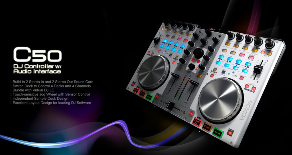 קונטרולר DJ דיג'יי VOXOA C50 — תמונה 3