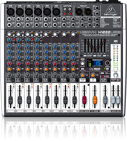 מיקסר Xenyx 1222FX Behringer