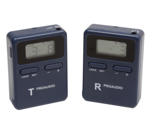 מקלט למערכת הדרכה/תרגום אלחוטי דיגיטלי  PRO P3000