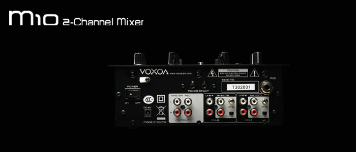 VOXOA M10 2-Channel Mixer — תמונה 3