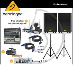 השכרת מערכת הגברה Professional-1000W