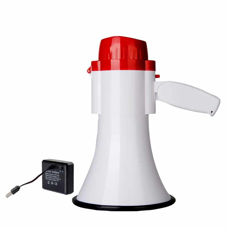 מגאפון מקצועי ProXtone 20W כולל הקלטה