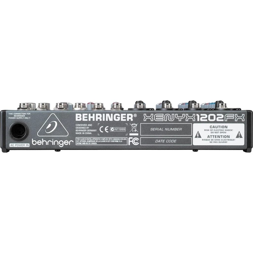 מיקסר Behringer Xenyx 1202FX ברינגר — תמונה 5
