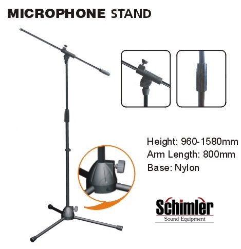 סטנד למיקרופון מקצועי  Schimler S-81
