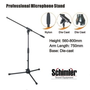 סטנד למיקרופון מקצועי  Schimler S-08