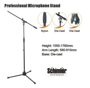 סטנד למיקרופון מקצועי  Schimler S-12