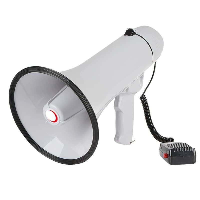 מגפון מקצועי ProXtone 50W כולל הקלטה ומיקרופון נשלף — תמונה 3