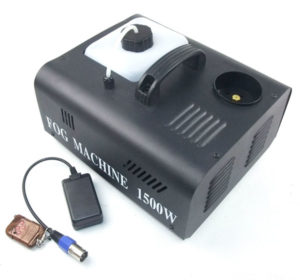מכונת עשן (כולל שלט) Fog Machine 1500W