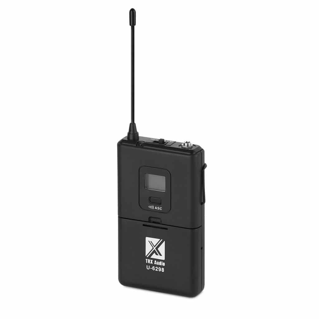 זוג מדונות אלחוטיות מבית TRX Audio U-6298 תדר משתנה — תמונה 4
