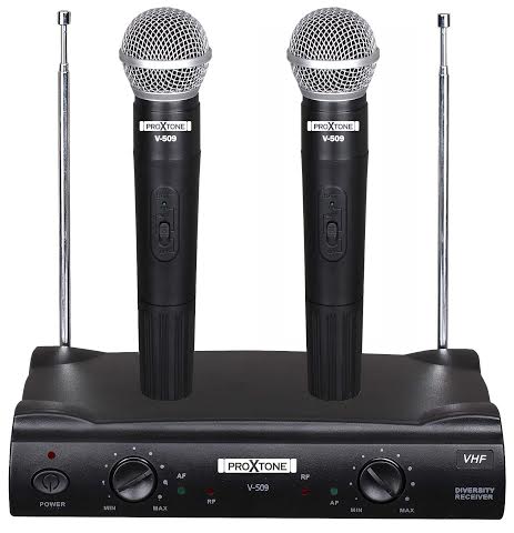 זוג מיקרופונים אלחוטייים PROXTONE V-509