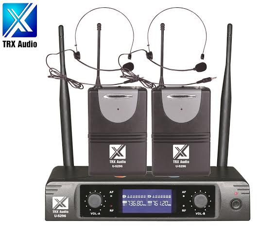 זוג מדונות אלחוטיות מבית TRX Audio U-5296