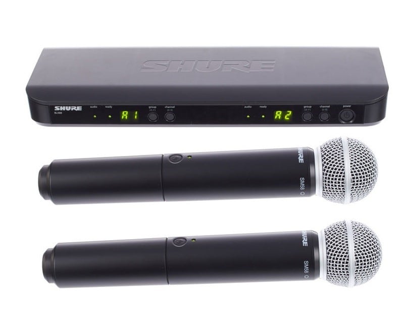זוג מיקרופונים Shure SHURE BLX1288E/P31 — תמונה 4