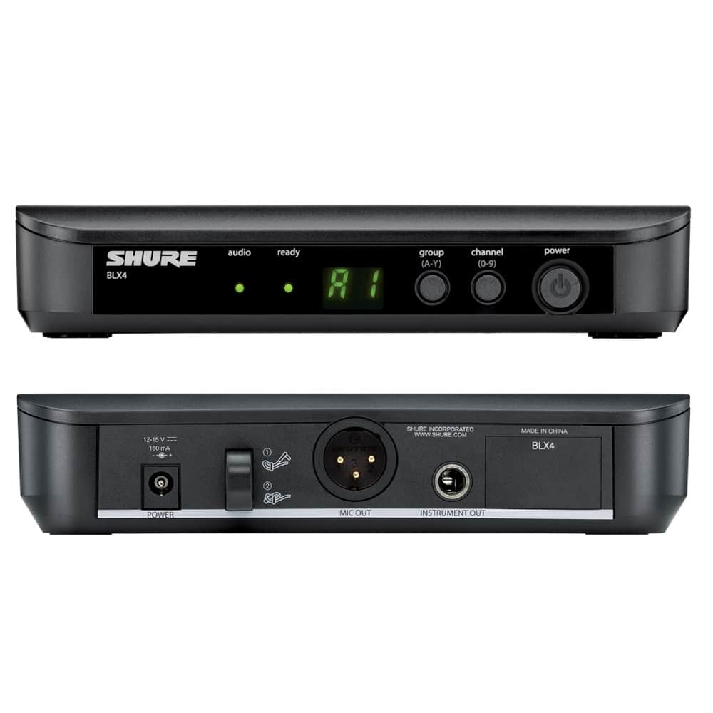 מיקרופון אלחוטי SHURE BLX24E/PG58 — תמונה 3