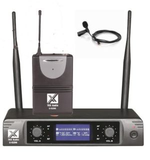 מיקרופון דש איכותי להרצאות מבית TRX Audio U-5096MH