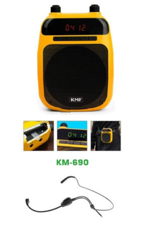 חגורת הגברה מקצועית KMF 690 עם USB