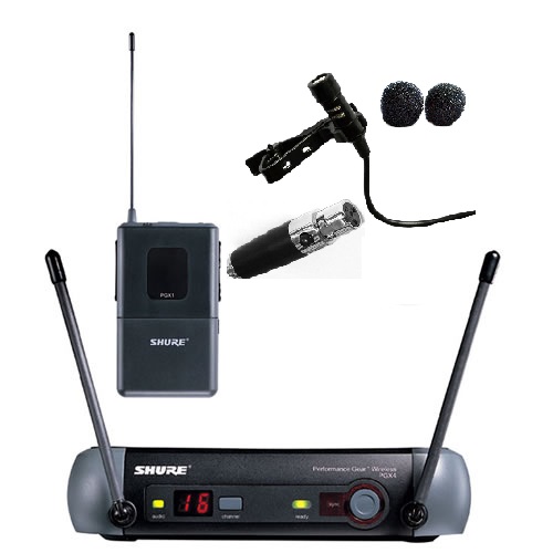 מיקרופון דש להרצאות SHURE PG30 תדר משתנה