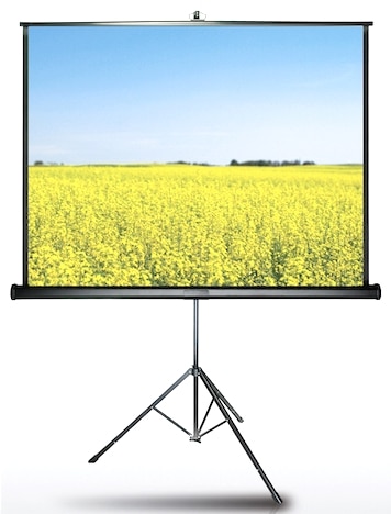 מסך הקרנה חצובה 153X153 מטר AV