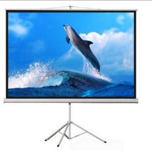 מסך הקרנה חצובה 200X200 מטר SPO