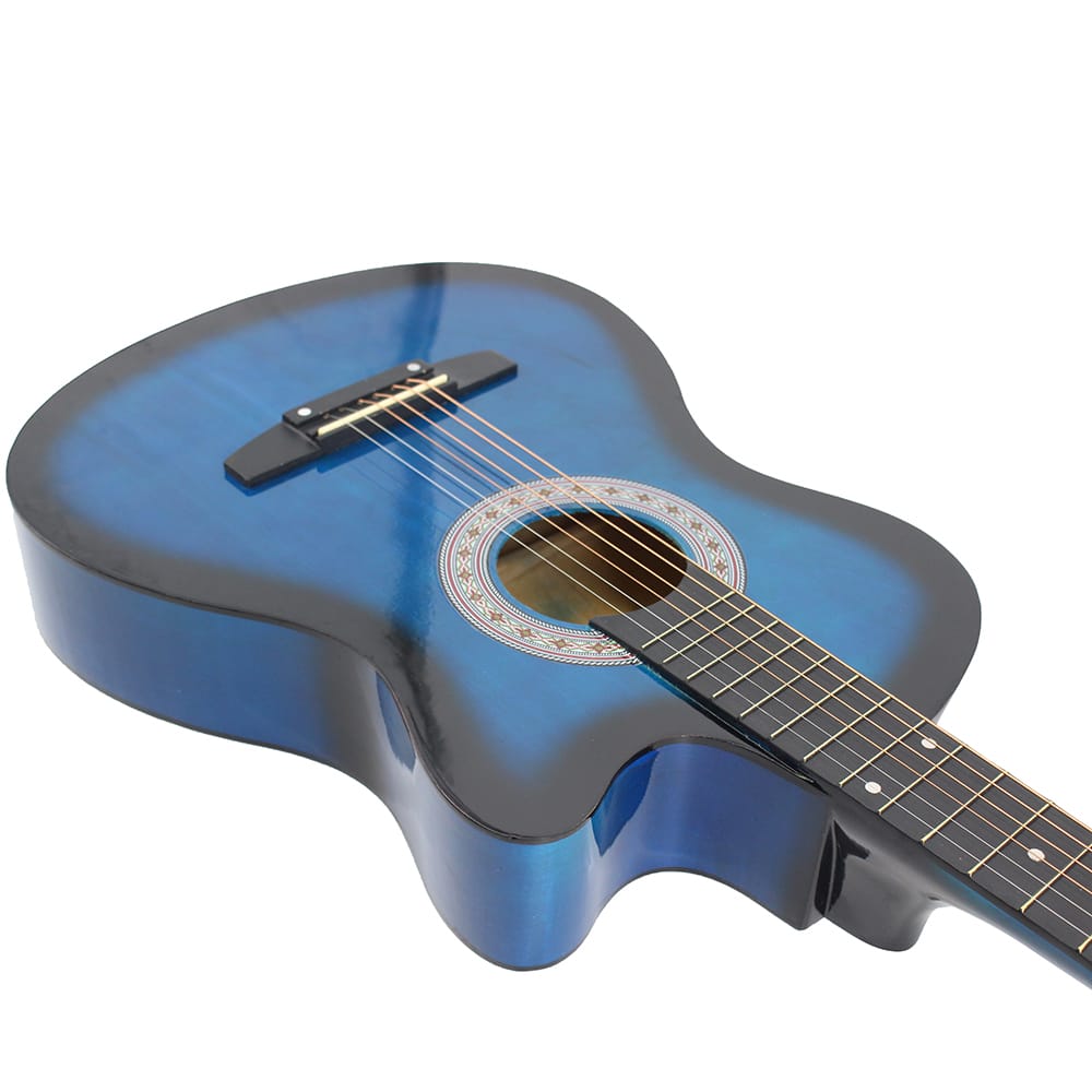 גיטרה אקוסטית (3/4) CHARD C38 Blue — תמונה 4