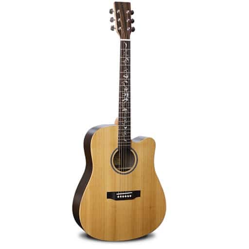 גיטרה אקוסטית (3/4) CHARD EB16 Wood Nat
