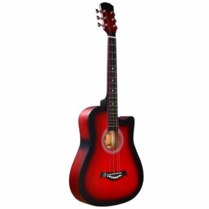 גיטרה אקוסטית (3/4) CHARD C38 Red