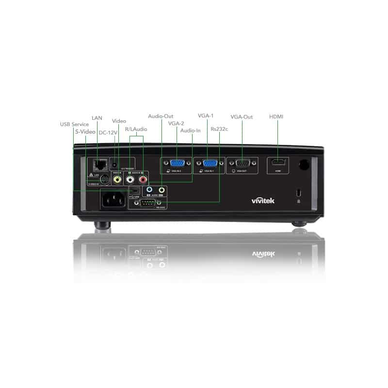 מקרן Vivitek D326MX DLP — תמונה 2