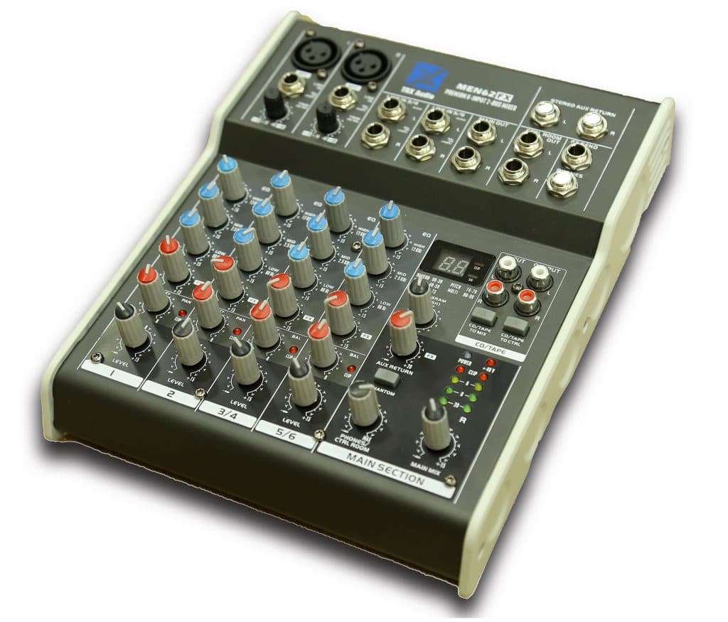 מיקסר TRX Audio MEN62FX