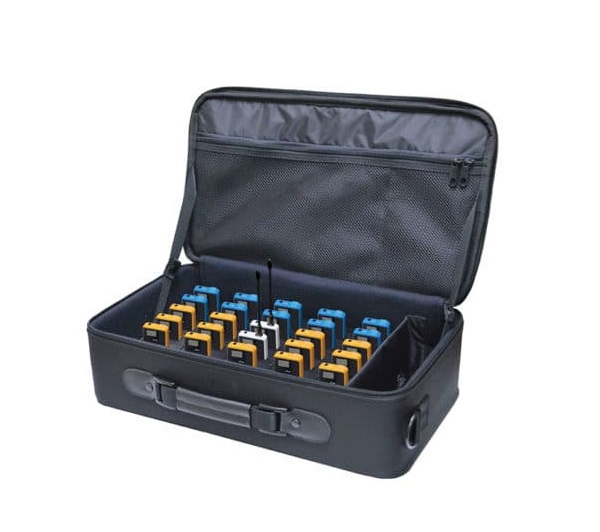 מזוודת טעינה למערכת תרגום סימולטני PROXTONE X25