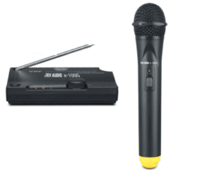 מיקרופון אלחוטי מבית TRX Audio X1000 ללא חיבור לחשמל!!!