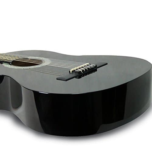 גיטרה אקוסטית (3/4) CHARD C38 Black — תמונה 4