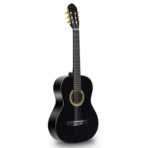 גיטרה קלאסית מוגברת (גודל 4\4) CHARD C3900 BLACK