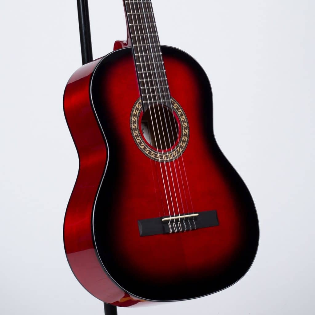 גיטרה קלאסית (גודל 2\1) Belmonti-M5320 RED — תמונה 3