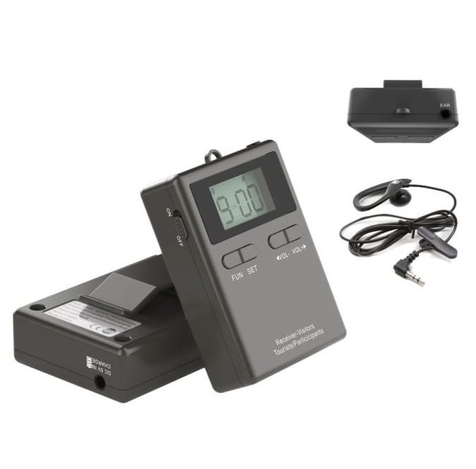 מקלט למערכת הדרכה/תרגום אלחוטי דיגיטלי Proxtone 5296