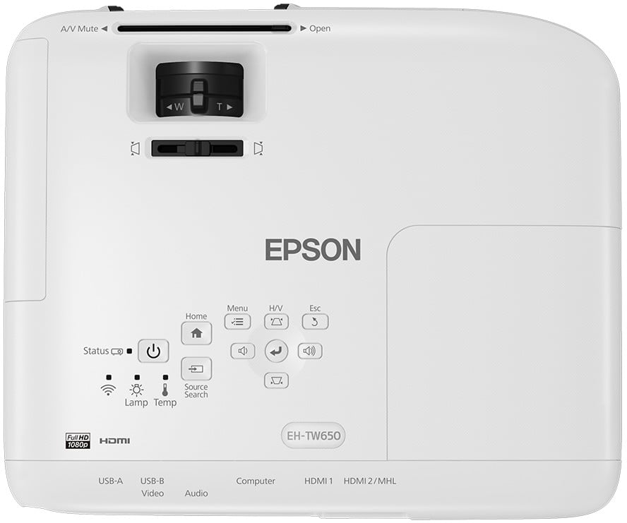מקרן Epson EHTW610 +סטרימר i2 מתנה!!! — תמונה 5