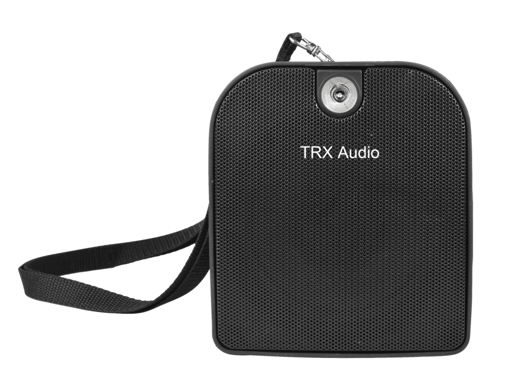 בידורית ניידת TRX Audio X-3000 כולל מדונה אלחוטית UHF — תמונה 2