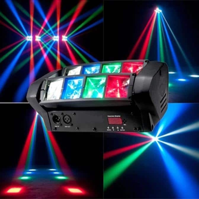 ספיידר לד Spider Light 8*8W RGBW CREE