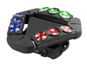 פנס ספיידר 9 Eyes Pixel Spider Led Beam Moving