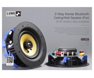 זוג רמקולים שקועים בלוטוס LUMI Audio FLC-6BTS