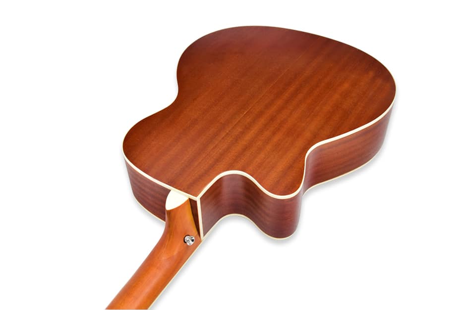 גיטרה אקוסטית (גודל מלא 40") CHARD F4040 Wood Nat — תמונה 3