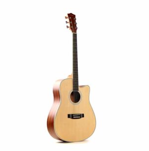 גיטרה אקוסטית (גודל מלא 40") CHARD F4040 Wood Nat