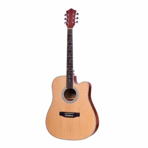 גיטרה אקוסטית (גודל מלא 40") CHARD EA10 Wood Nat