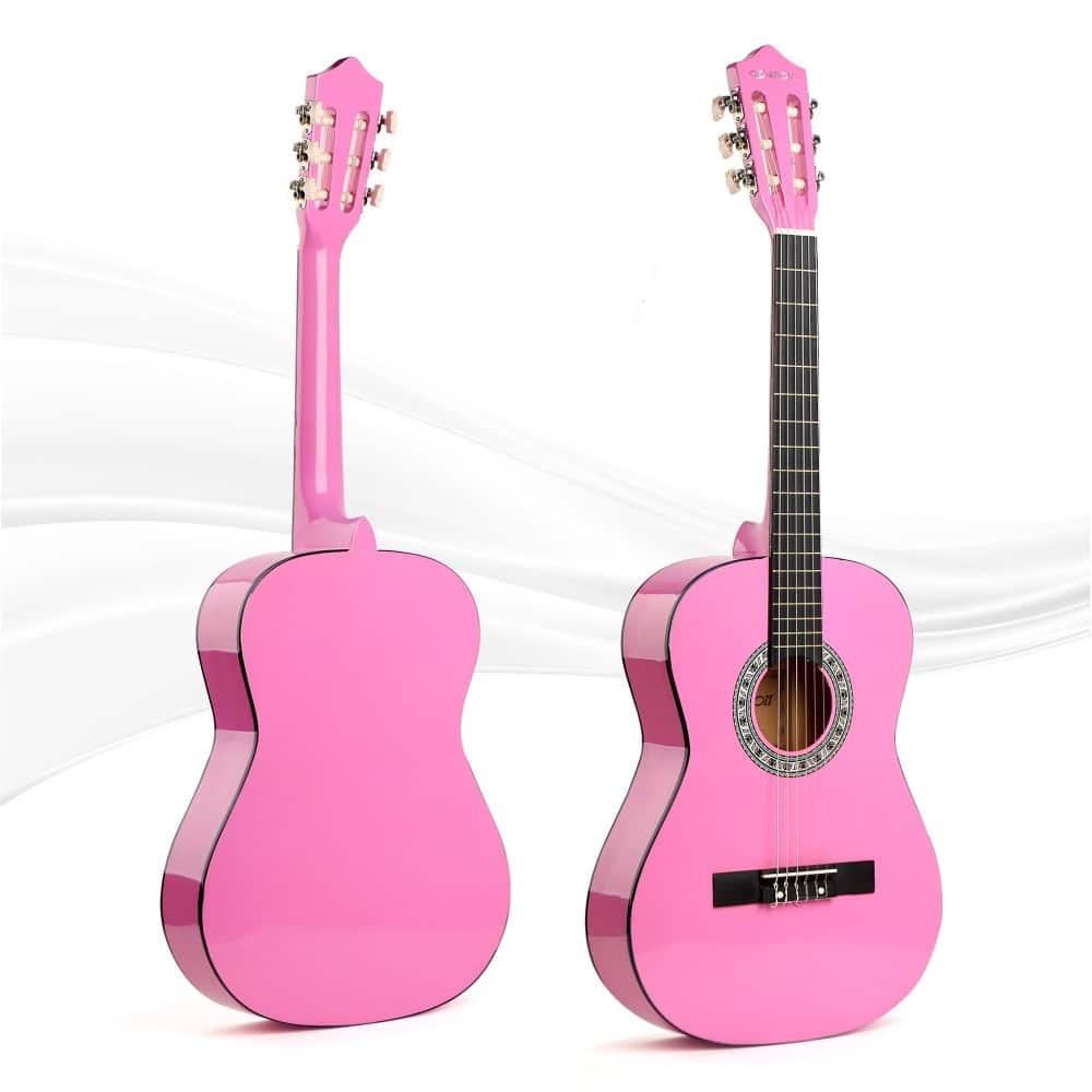 גיטרה קלאסית (גודל 2\1) CHARD C3400 Pink — תמונה 2