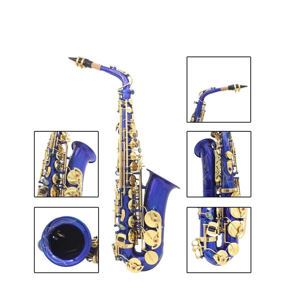 סקסופון אלט Kolen Alt2000 Blue — תמונה 3