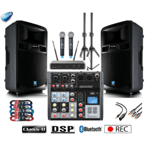 מערכת הגברה TRX-AUDIO Q10-1000W