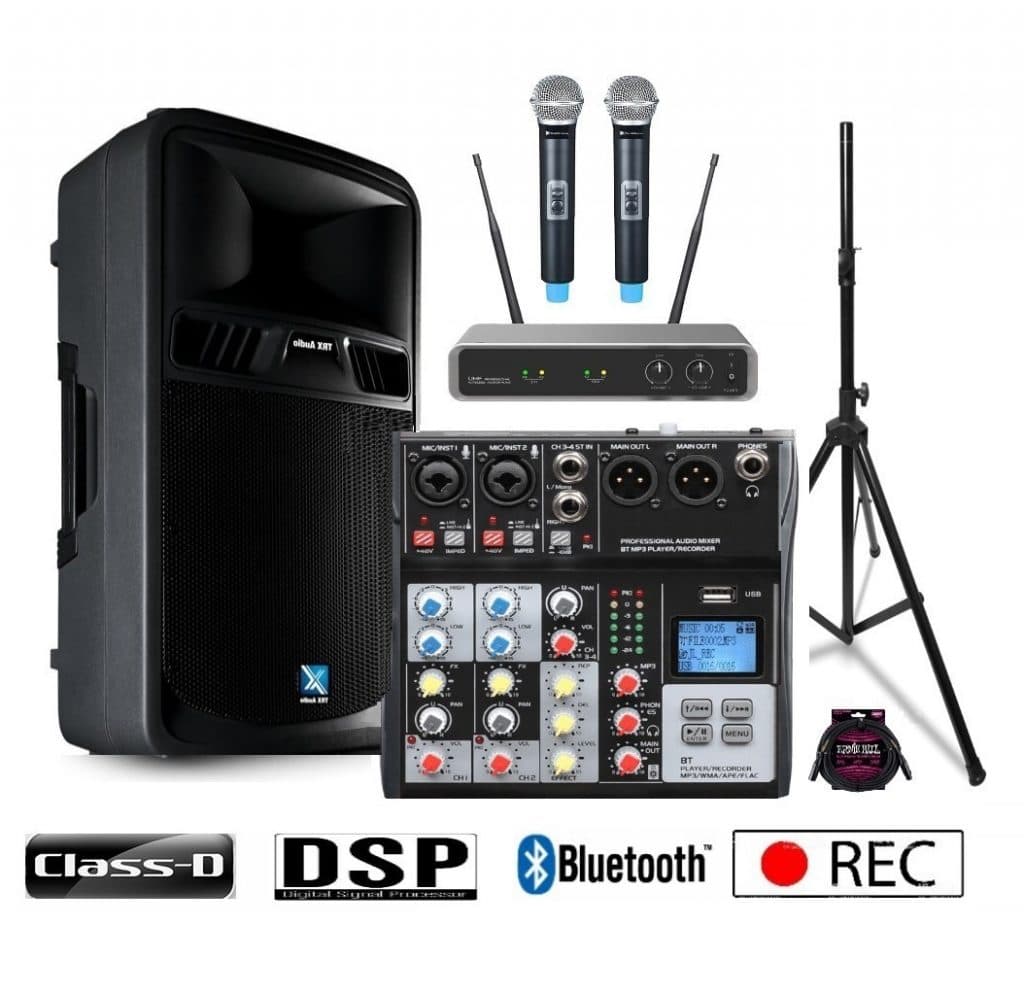 מערכת הגברה TRX-AUDIO Q12-750W