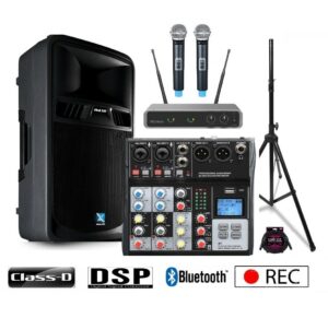 מערכת הגברה TRX-AUDIO Q10-500W