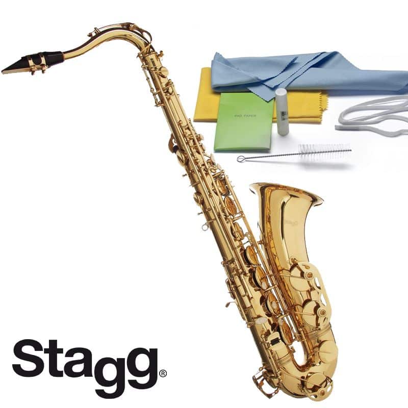 סקסופון טנור Stagg TS215S Gold — תמונה 3