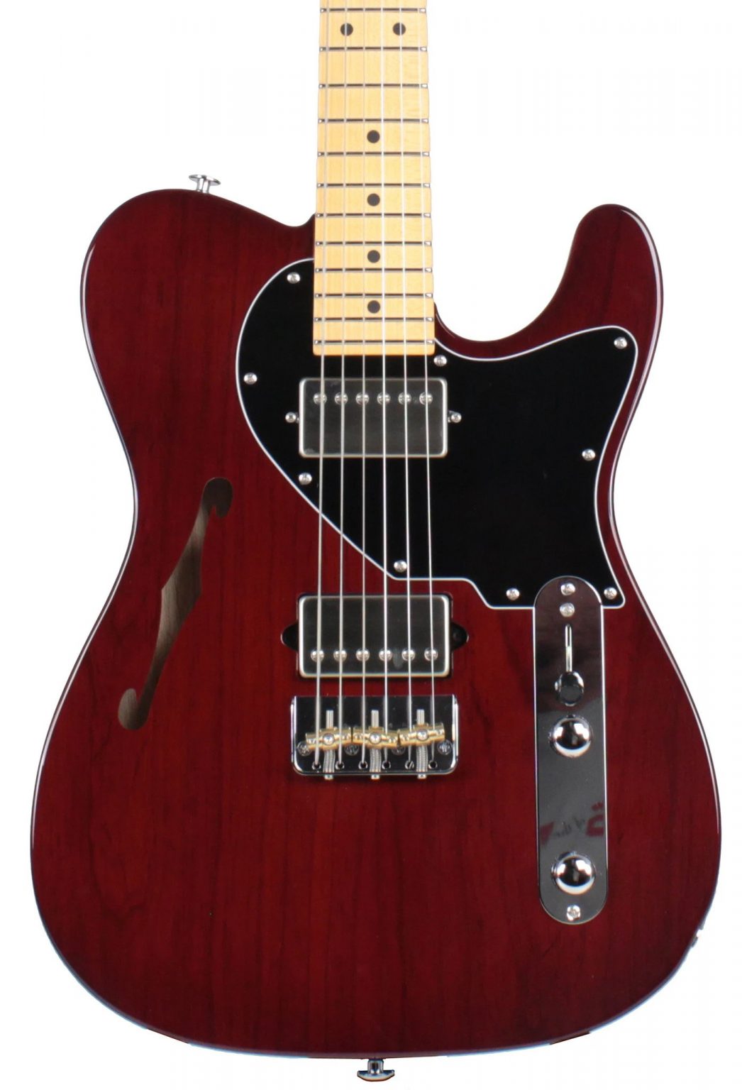 גיטרה חשמלית עם נפח SUHR ALT T PRO TRANS BROWN — תמונה 4