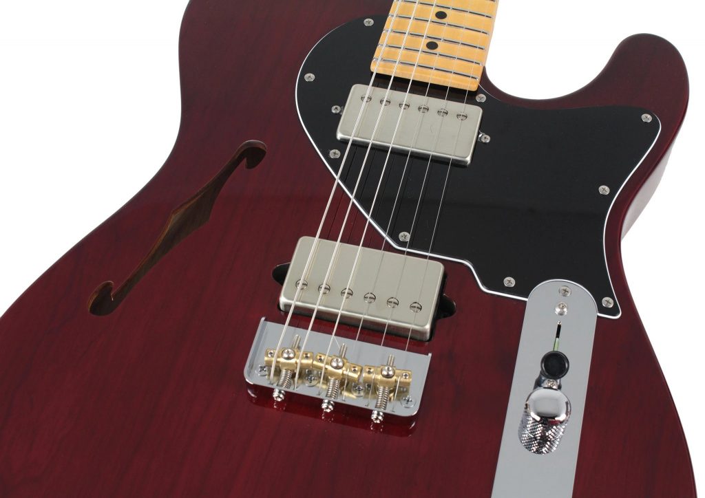 גיטרה חשמלית עם נפח SUHR ALT T PRO TRANS BROWN — תמונה 5