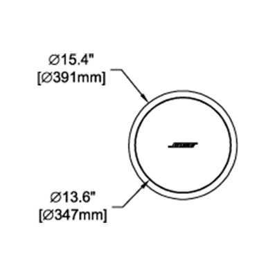 רמקול סאב שקוע BOSE  FreeSpace 3 Series II Acoustimass module — תמונה 9
